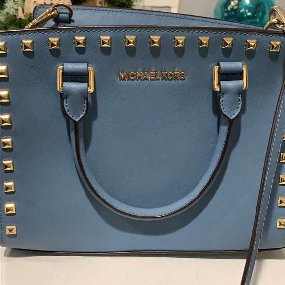 Light Blue Michael Kors Bag - Picture 4 of 4